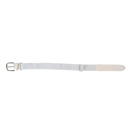 Adjustable Baseball Softball Pant Belt - White