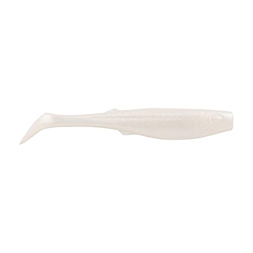 4" Pearl White Paddleshad Fishing Soft Bait - Berkley Gulp!