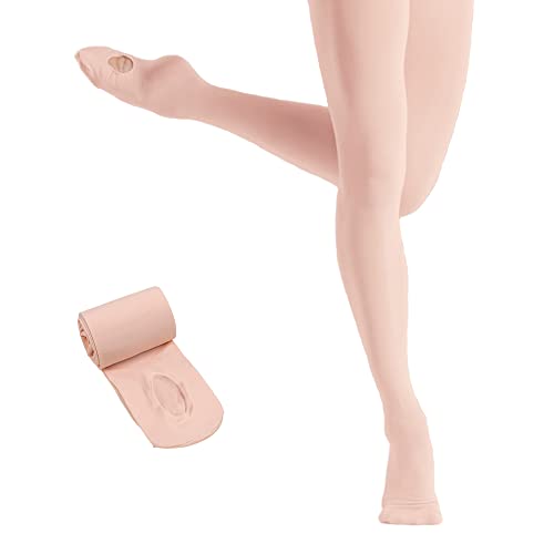 Ballet Tights for Girls 12-16 Years - Ballet Pink (More Peach)