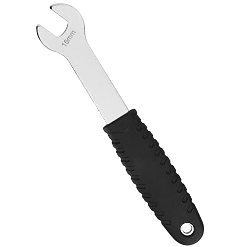 15mm Bicycle Pedal Wrench - Long Handle Spanner for Bike Maintenance