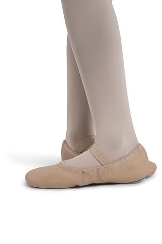 Leather Daisy Ballet Shoes for Toddlers - Ballet Pink, Size 8.5 W