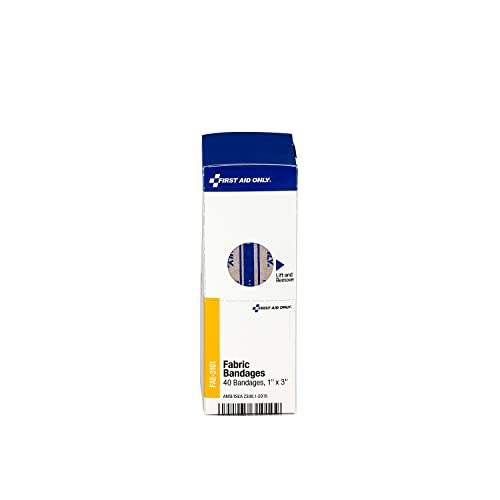 1 x 3 Inch Fabric Bandages - Smart Compliance Kit Refill - Pack of 40