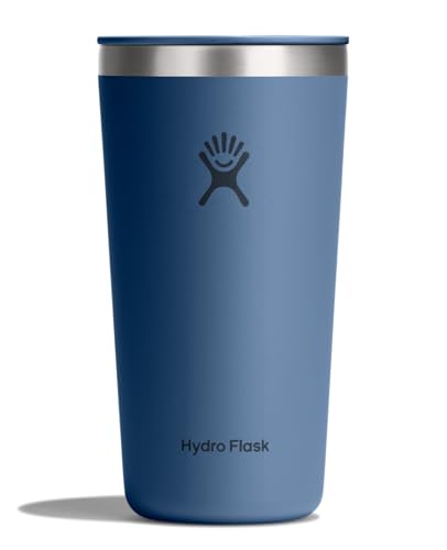 Hydro Flask 20 Oz All Around Tumbler with Press-In Lid - Harbor Blue Insulated Travel Mug