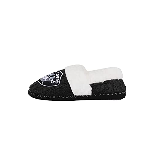 Womens NFL Team Color Moccasin Slippers - Casual Comfort