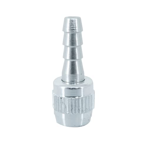 Schrader Hose Barb Adapter - 1/4" ID for Floor Pumps & Inflators