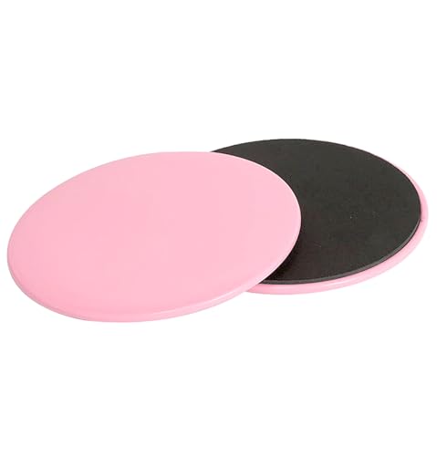 Core Sliders - 2 Pcs Pink 6.7 Inch Workout Sliders for Yoga