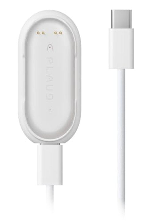 Plaud NotePin Charging Dock, Compatible with Plaud NotePin S and NotePin AI Voice Recorder, Magnetic Charger Cradle with Non-Slip Base & USB-C Braided Cable, Fast 2-Hour Charging Replacement Accessory