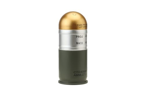 40mm Dummy Grenades - Pack of 3 Lightweight Prop Replicas