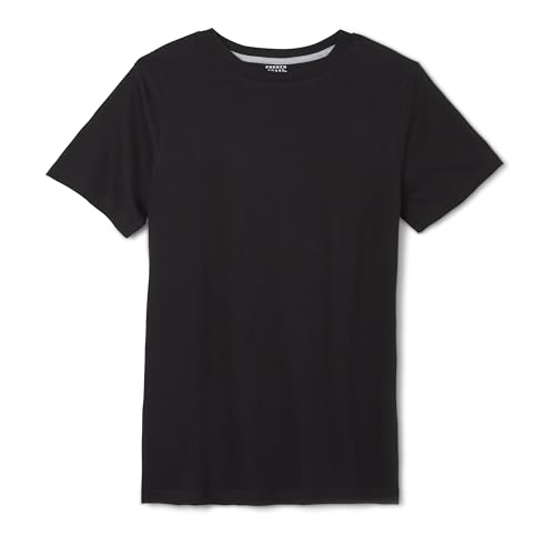 Boys' Short Sleeve Crewneck Tee - 14-16 / Black