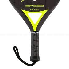 Dunlop Sports Speed Attack 2.0 Padel Racket, Black/Yellow