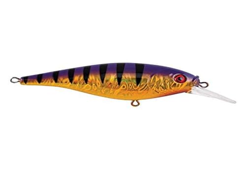 Berkley Flicker Shad Shallow Crankbait - Slick Purple Bengal, 2/7 oz, 2¾"