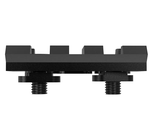 M-LOK Picatinny Rail Section - 3 Slot Aluminum Accessory