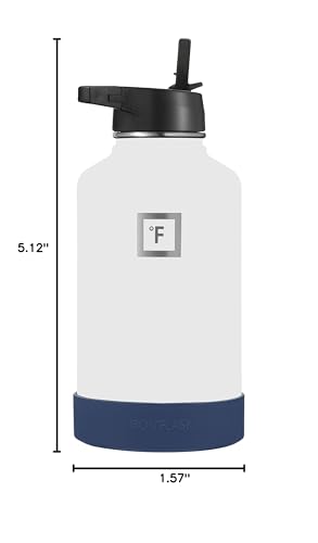 Silicone Boot for 64 oz Wide Mouth Bottles - Twilight Blue