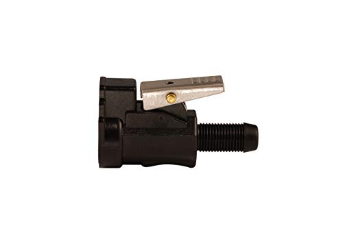 3/8 Inch Acetal Fuel Hose Connector - Quick-Connect Fitting
