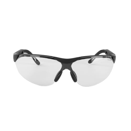Impact-Resistant Sports Shooting Glasses - Anti-Fog UV Protection - One Size Clear