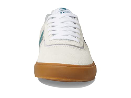 Numeric 306 V1 Skateboarding Shoes - Sea Salt/Teal - Size 12 Women/10.5 Men