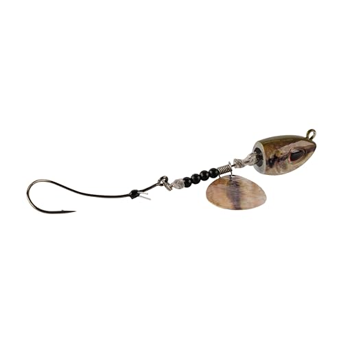 Bladed Rawler Jig - Flashy Fish Head / 3/4 oz - 1/0 Hook Size