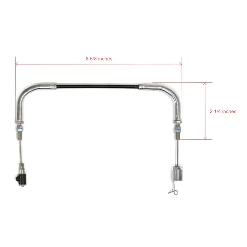 Golf Cart Accelerator Cable 17 1/4" for Club Car DS 1984-1991 Gas Models