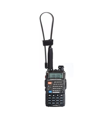 High Gain VHF/UHF 18.8-Inch Foldable Ham Radio Antenna - 144/430MHz