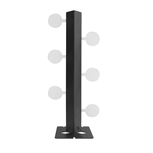 Metal Swing Shooting Target Stand with 6 Steel Plates for Airsoft