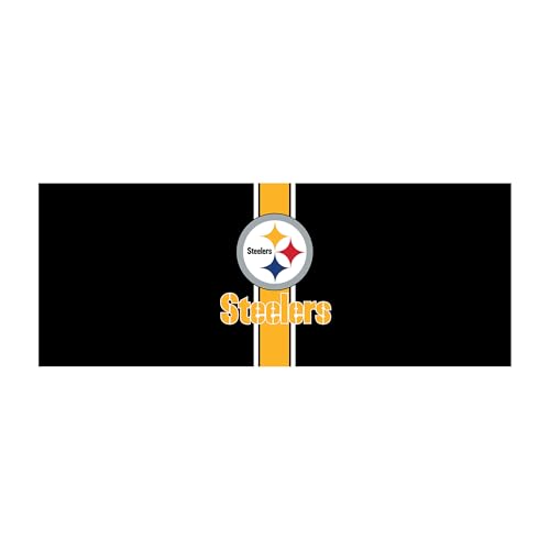 Chrome Desk Lamp with USB Charging - Pittsburgh Steelers