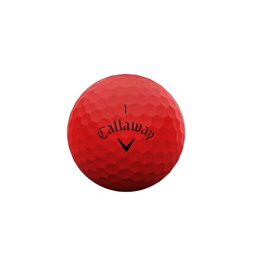 Callaway Superfast 2025 Red Golf Balls - High-Speed Distance & Soft Feel