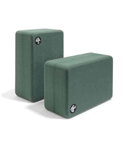 Recycled Foam Yoga Block - Lightweight 9" x 6" x 4" - Sage