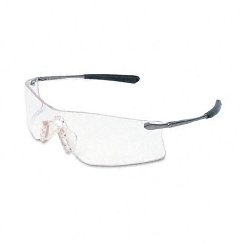 (3 Pair) MCR Safety Glasses Clear Anti-Fog Lens Rubicon T4110AF