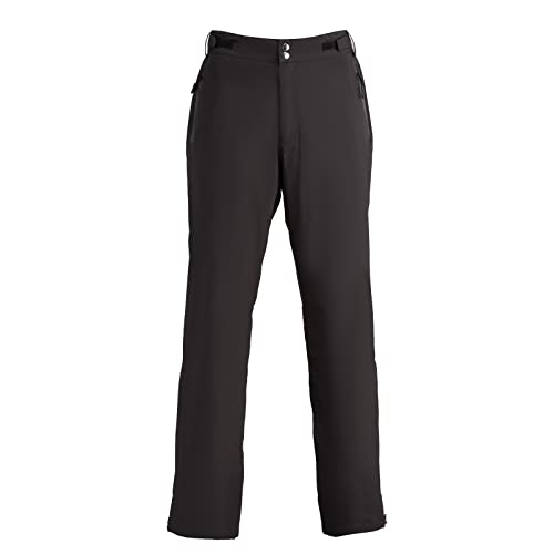 Men's Golf Pants Waterproof Rain Tactical Joggers X-Large Black - K.E.J.