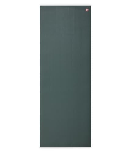 Yoga Mat 6mm - Premium Studio Quality - Black Sage 71" x 26"