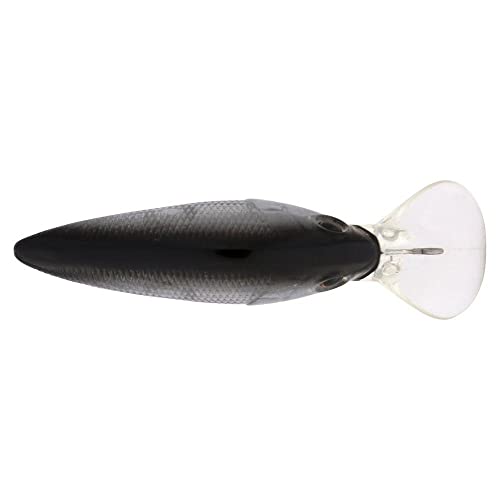 Money Badger Fishing Hard Bait - Black Silver, 2.1in (1/4 oz)