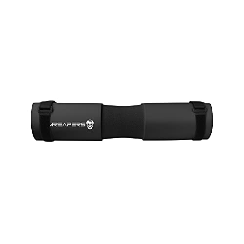 Barbell Squat Pad - Protective Hip Support for Squats & Lunges - Black