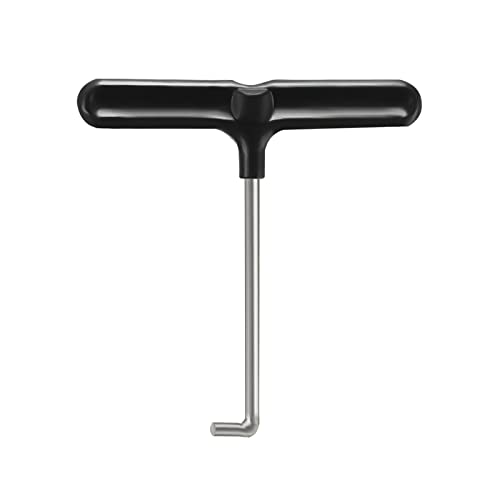 Hockey Skate Tightener Tool with Stainless Steel Hook - Silver, 1 PCS
