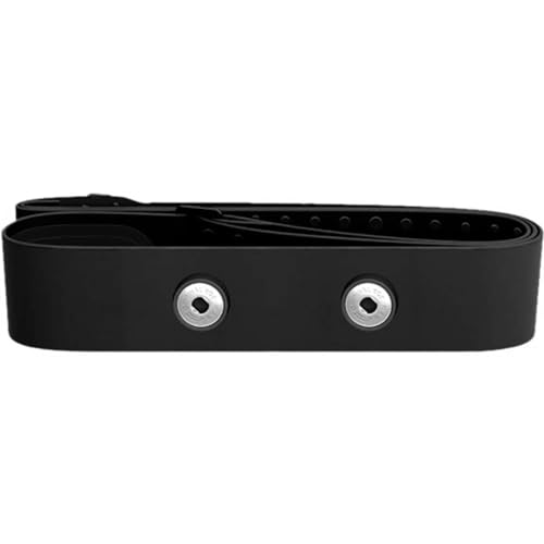 Heart Rate Monitor Chest Strap - Comfortable Fit, Black, M-XXL