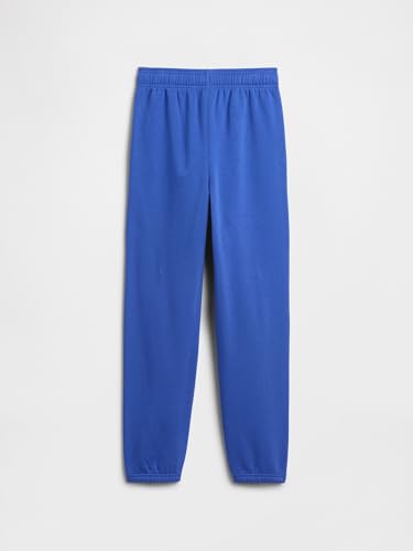 GAP Boys Heritage Logo Dazzling Blue Jogger Sweatpants Small - Youth Activewear