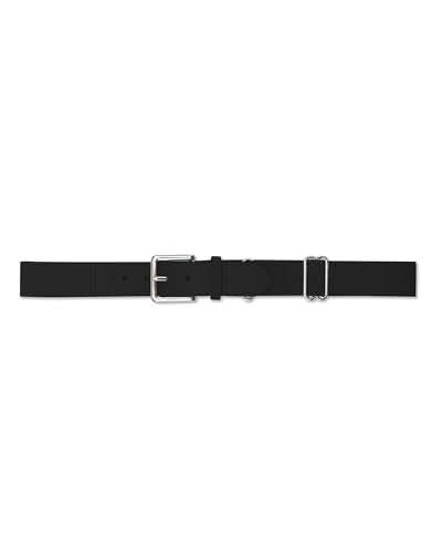 QBK Toddler Youth Baseball Softball Belt Black Adjustable 1 Pack for Boys Girls
