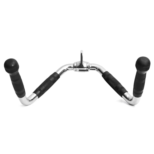 Lat Pulldown Bar Attachment for Cable Machines – 15.7 x 8 in, 400 lb Capacity