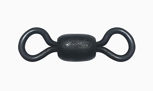 2/0 Heavy-Duty Fishing Swivels - 600 lb Strength, 24-Pack