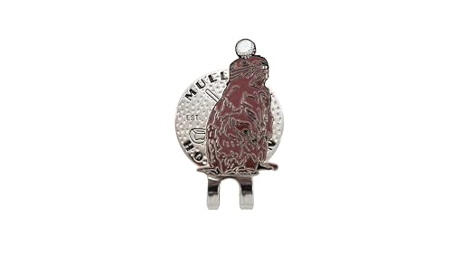 Funny Golf Ball Marker with Magnetic Hat Clip - Gopher Design