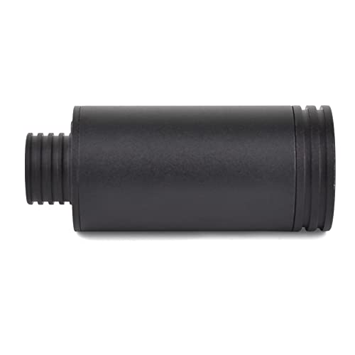 Zlangsports Black Tracer Unit for Airsoft with 14mm CCW & 10mm CW Threads, M14 CCW to M11 CW Adapter