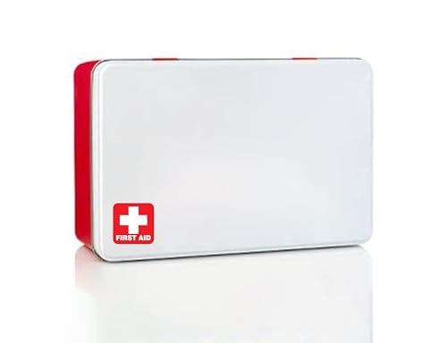 First Aid Vinyl Decal Stickers - Pack of 5, Weather-Resistant