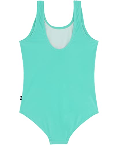 Nautica Girls One-Piece Swimsuit with UPF 50+ Sun Protection, Quick Dry - 5T Cockatoo Palm