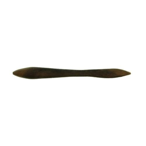 Jumbo Leech Soft Bait - Black Olive, 5 Inch Fishing Lure