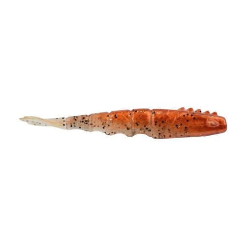 PowerBait Saltwater Bonga Shrimp Soft Baits - New Penny, 4in