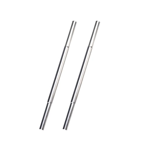 Hateenru Argent 2/5PCS Steel Golf Club Shaft Extensions 0.58-0.60 Inch Putter & Iron Length Adjuster Kit