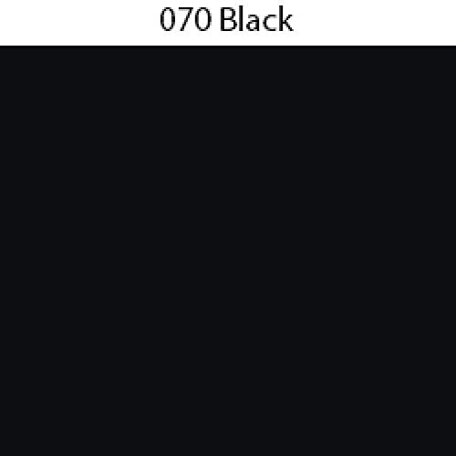 American Flag Vinyl Decal - 5x5 inch Matte Black Sticker