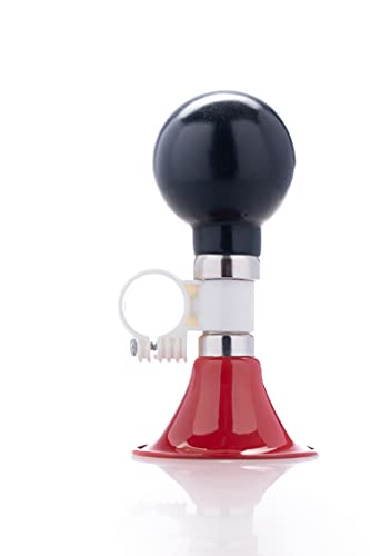 Kids Bike Horn Bell - Black & Red, Easy to Install