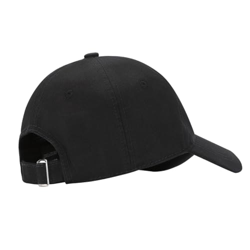 Classic Adjustable Cotton Dad Hat - Black | Small-Large