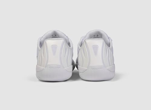 Performance White Cheer Shoes - Breathable Indoor Gym Sneakers for Women