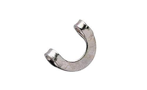 Folded Clevis for Spinner Rigs - Nickel, Size 1 (15 Count)